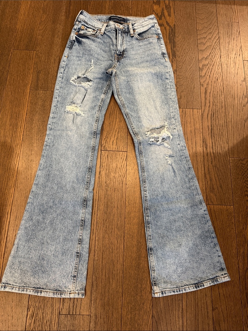 Aeropostale Distressed‎ Flare Jeans